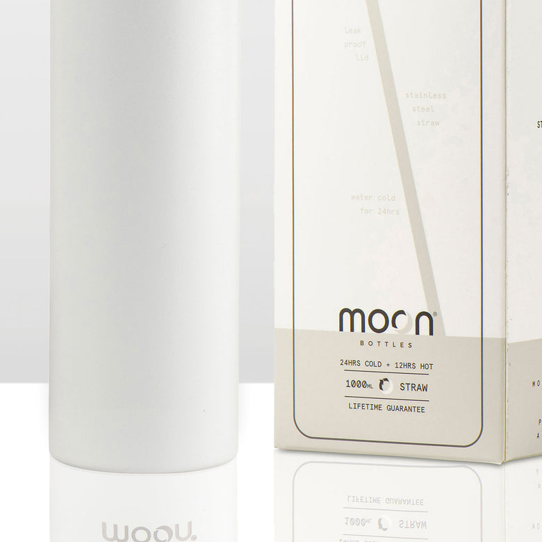 Water Bottle with Straw Lid