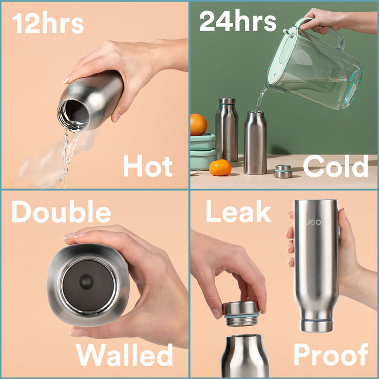 Recycled Stainless Steel Flask